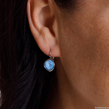 Серьги Fiore Luna, Sky Ignite, A1911.M21 BL/S Серьги Fiore Luna, Sky Ignite, A1911.M21 BL/S